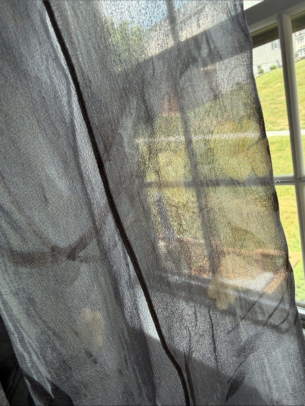 Silk Scarf-Cejon Sheer - Picture 5 of 7